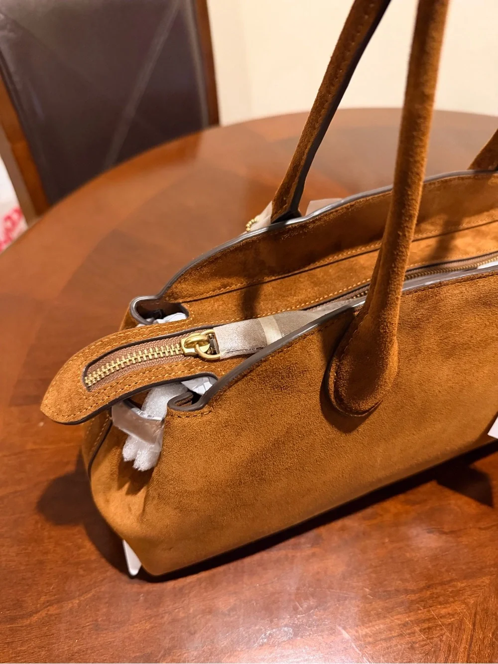Coach Empire 34 in Warm Brown NWT